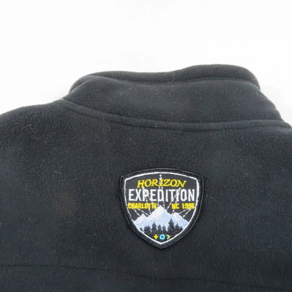The North Face Horizon Expedition Mens Active Fit Fleece Vest size M Black
